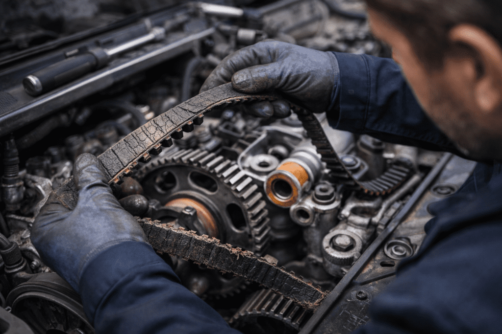 change la courroie de distribution