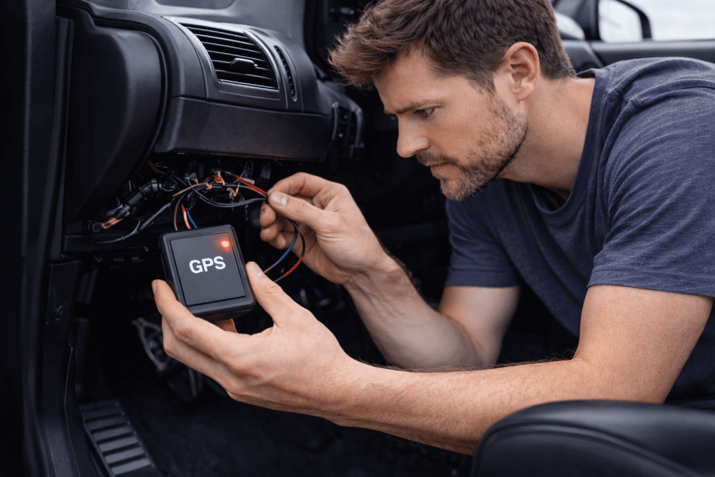 installer un traceur GPS