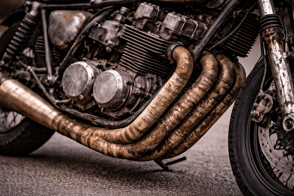 corrosion sur une bande thermique