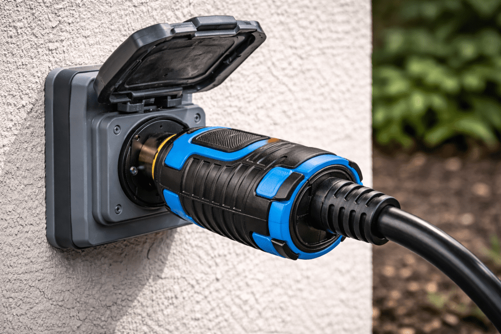 point de recharge à domicile